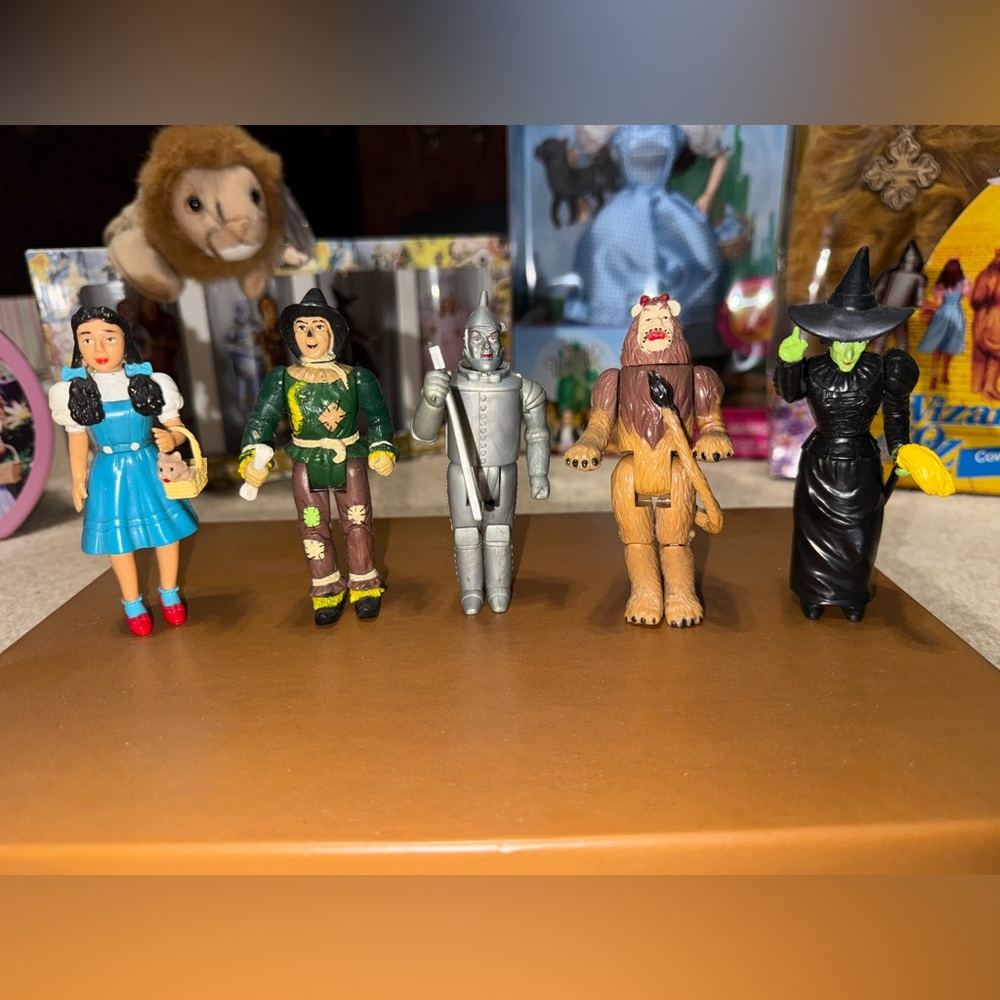 1988 Vintage Wizard of Oz Poseable Set